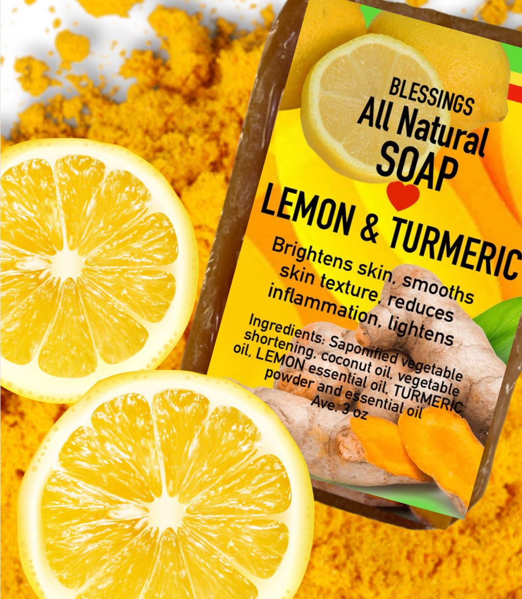 Lemon Turmeric Soap