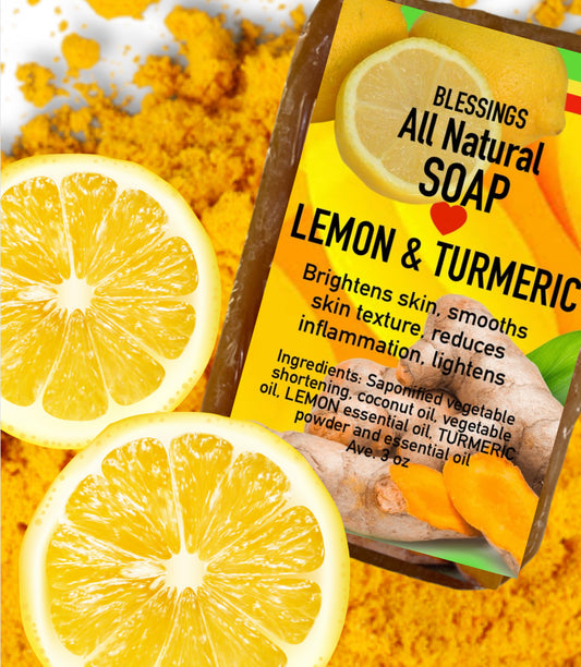 Lemon Turmeric Soap