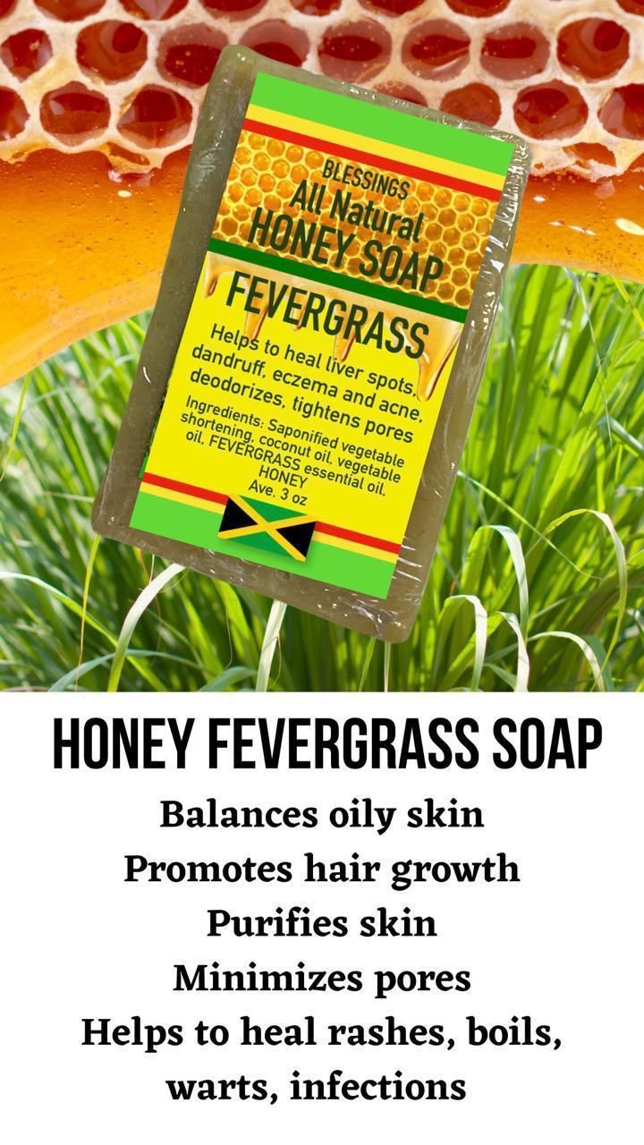 Honey Fevergrass (Lemongrass) Soap