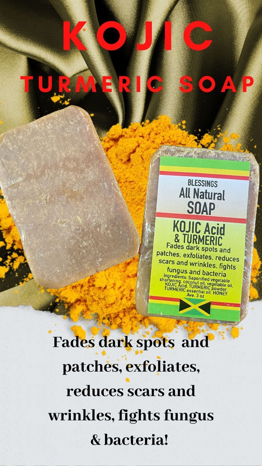 Kojic Turmeric Soap