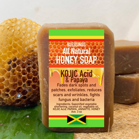Honey Kojic Papaya Soap