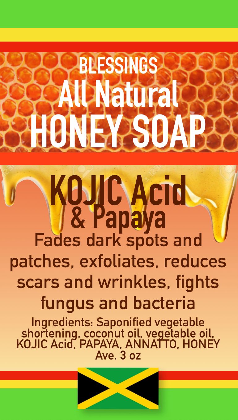 Honey Kojic Papaya Soap
