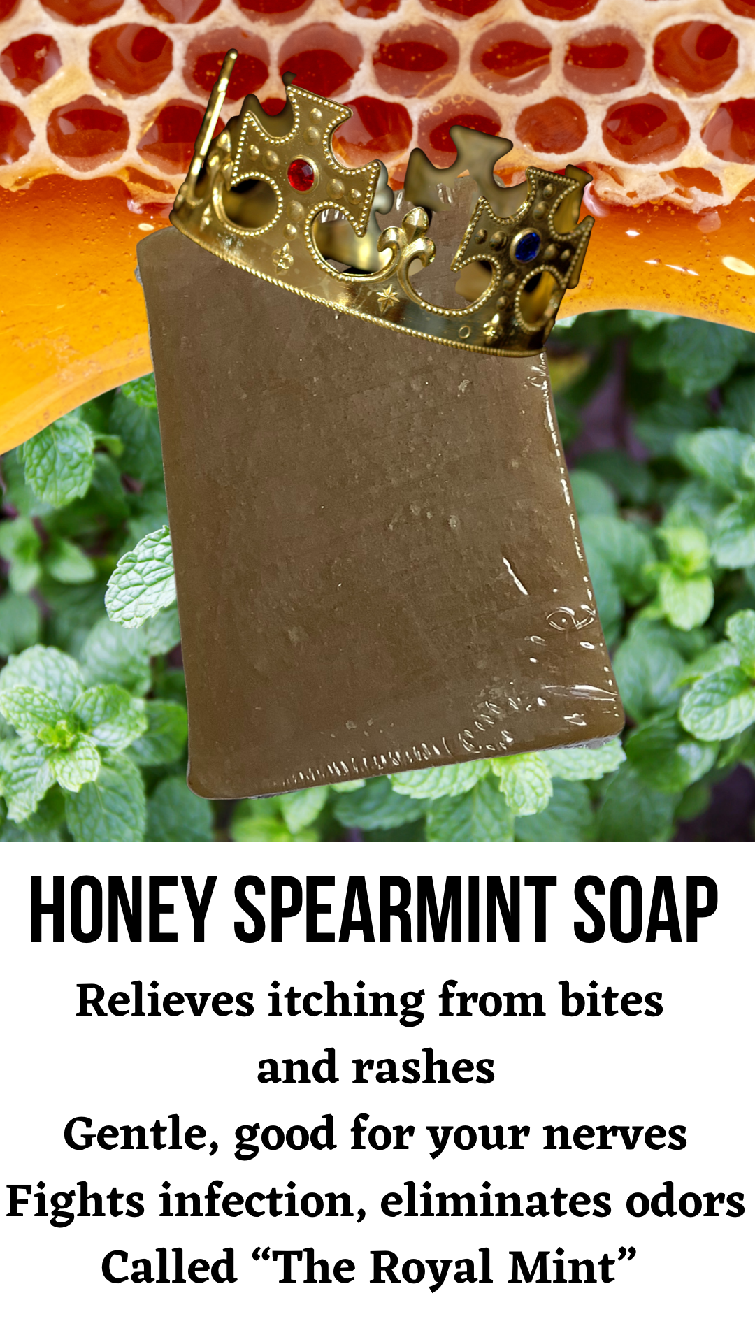 Honey Spearmint Soap