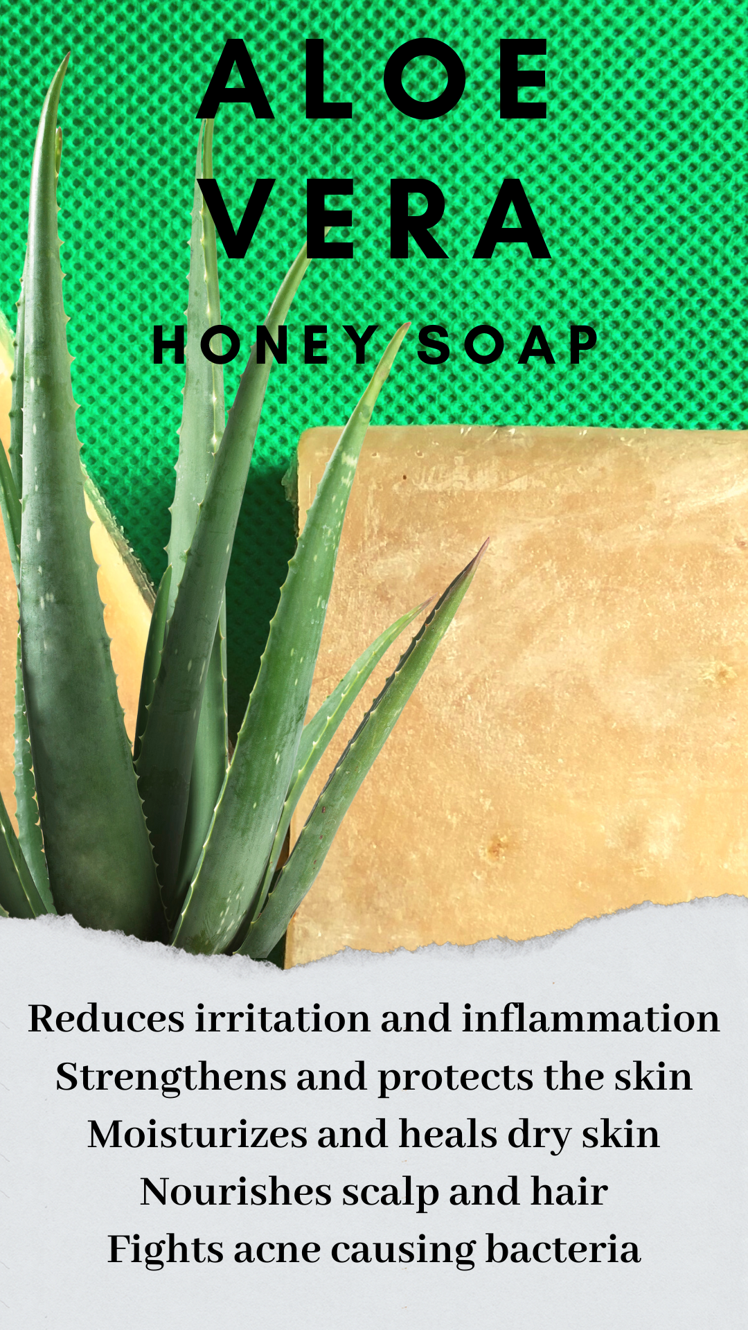 Honey Aloe Vera Soap