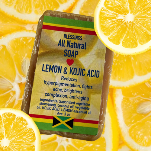Lemon KOJIC Acid Soap