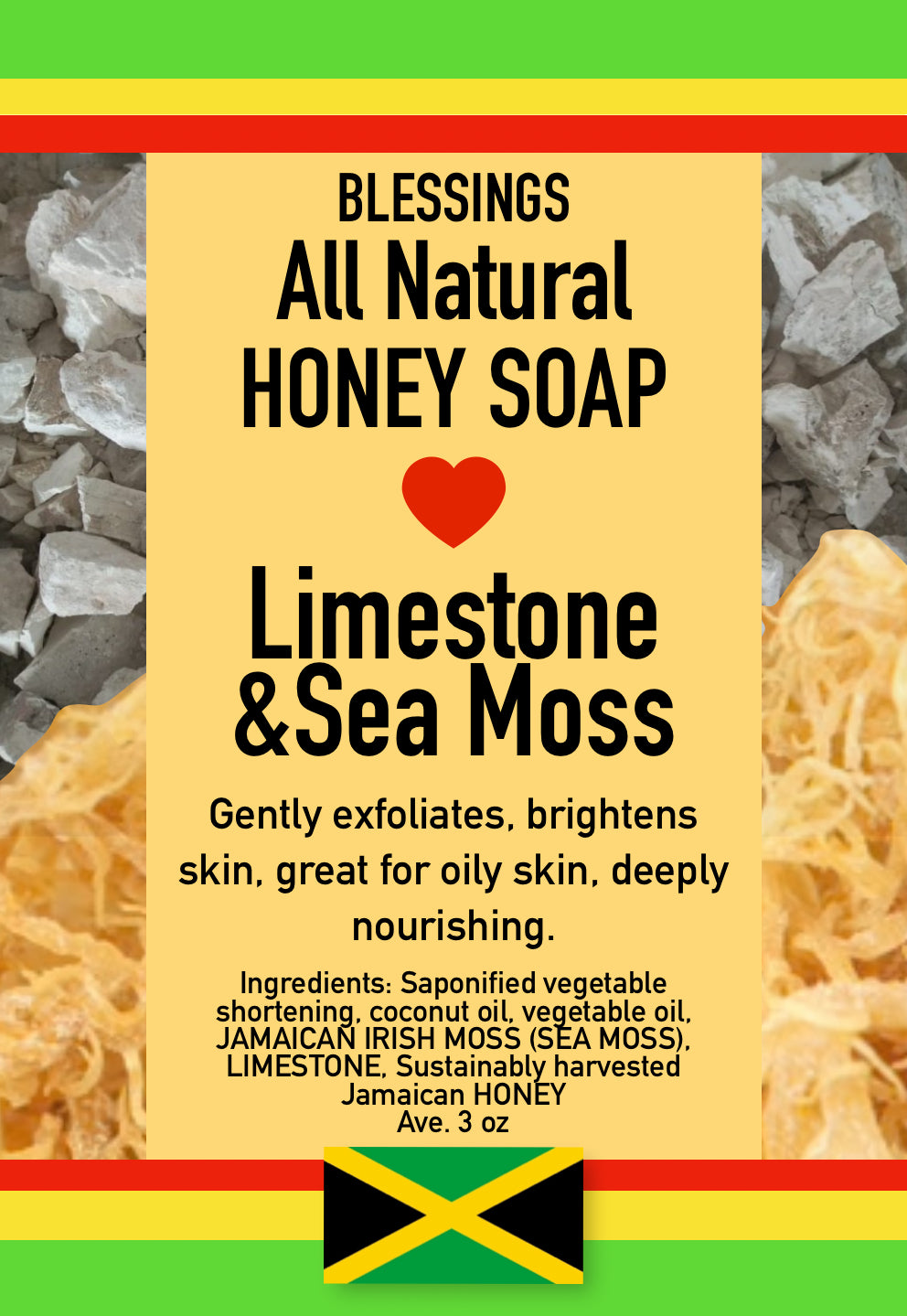 Limestone Sea Moss (Irish Moss)