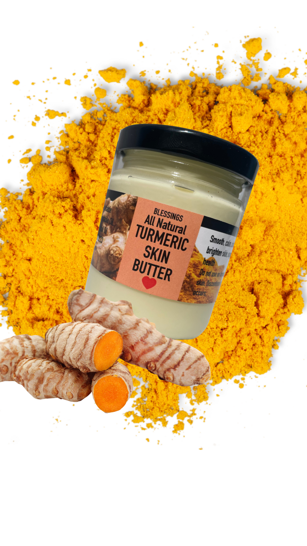 Turmeric Skin Butter Blessings All Natural Jamaica