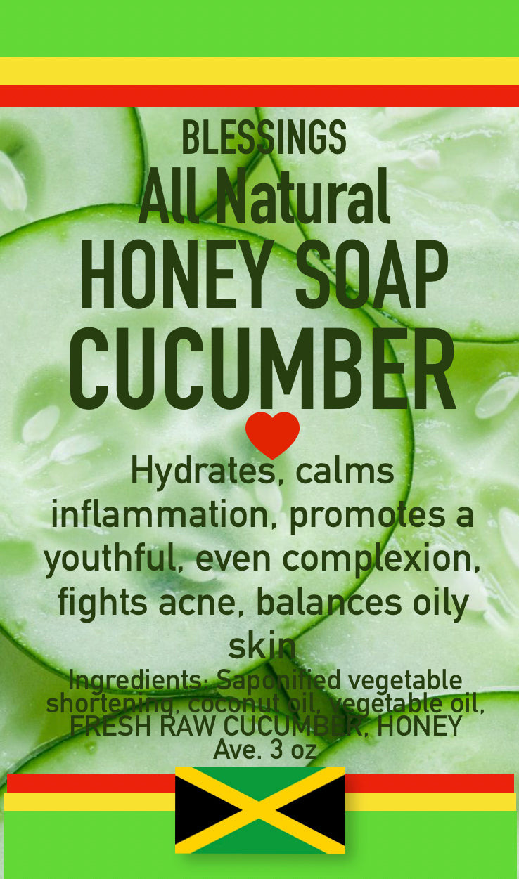 Honey Cucumber Soap