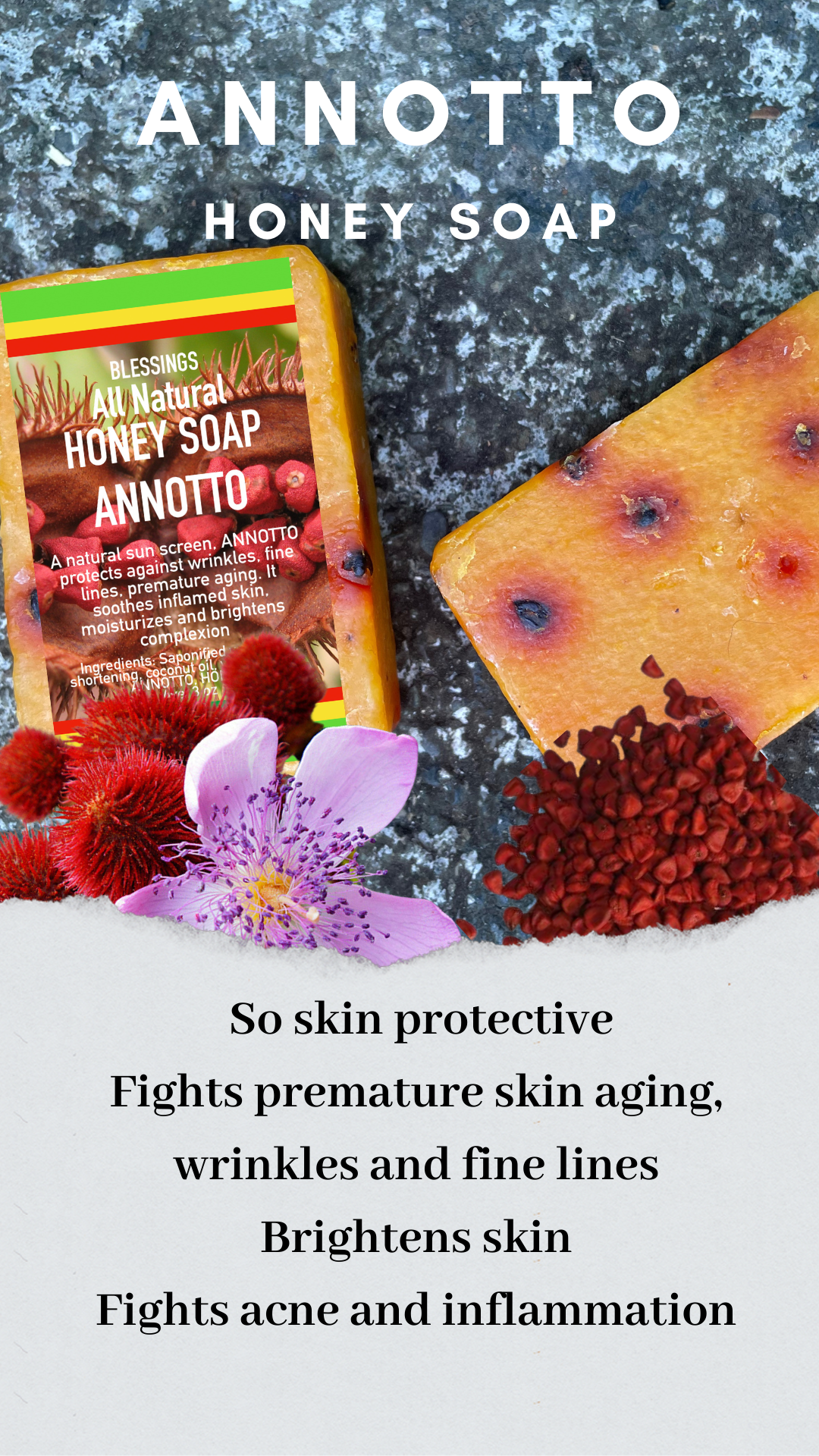 Honey ANNOTTO Soap