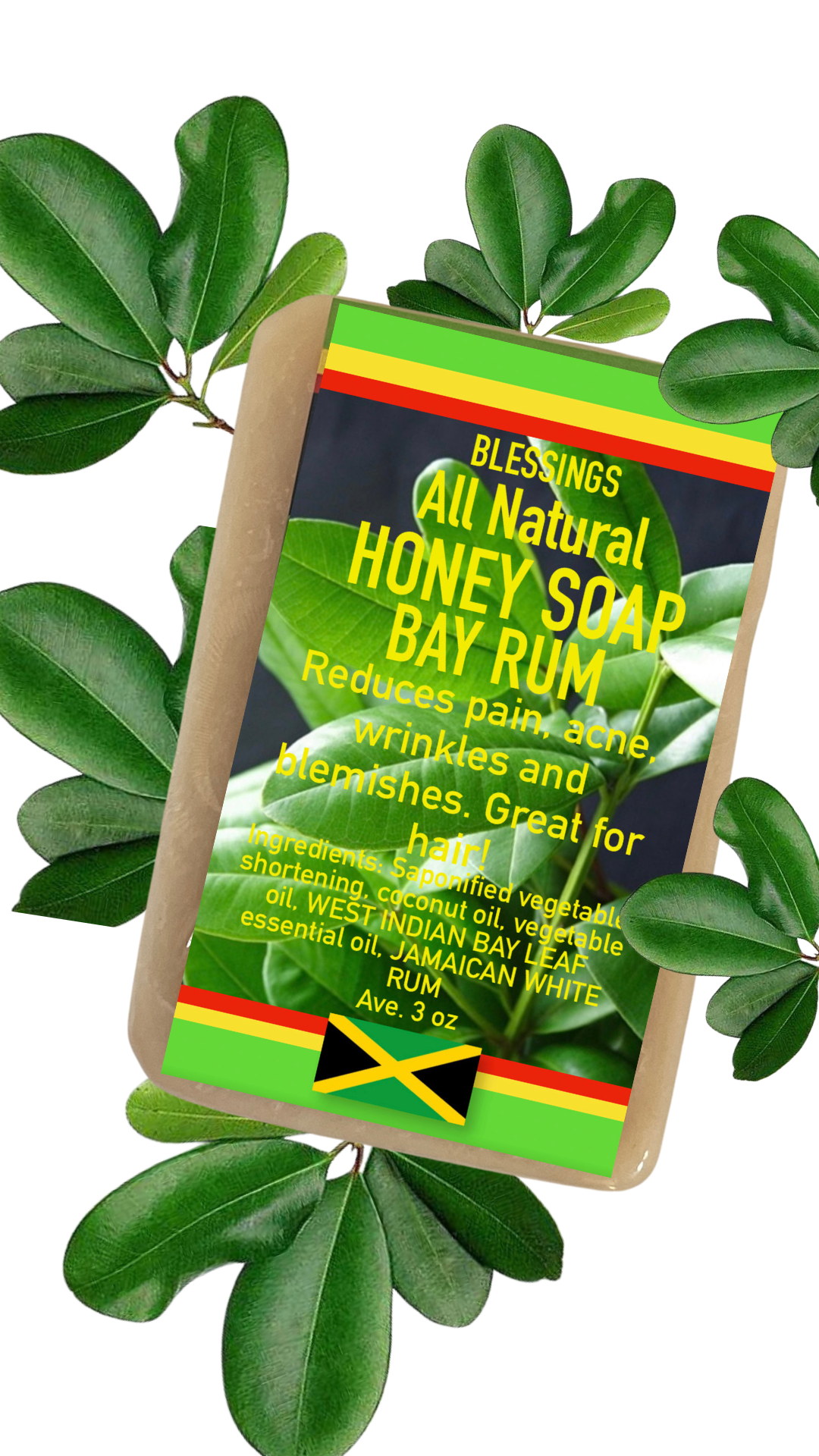 Honey Bay Rum Soap