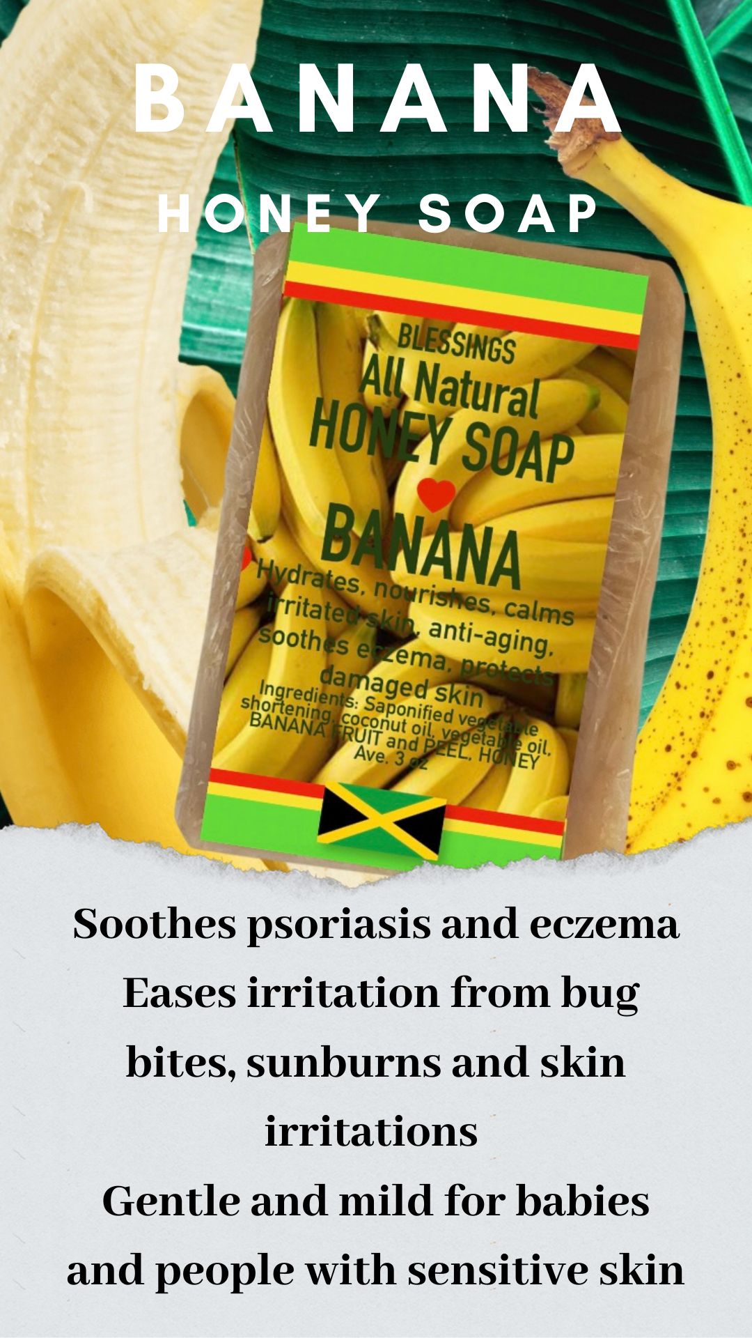 Honey BANANA Soap