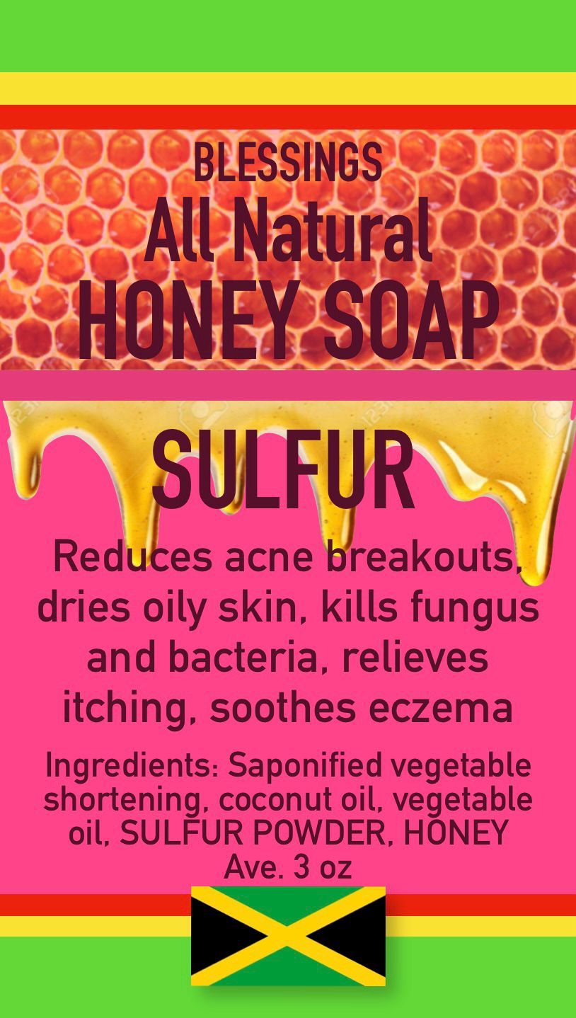 Honey Sulfur Soap